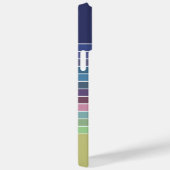 Regenboogstrips Case-Mate iPhone Case (Achterkant / Rechts)