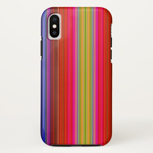 Regenboogstrips Case-Mate iPhone Case (Achterkant)