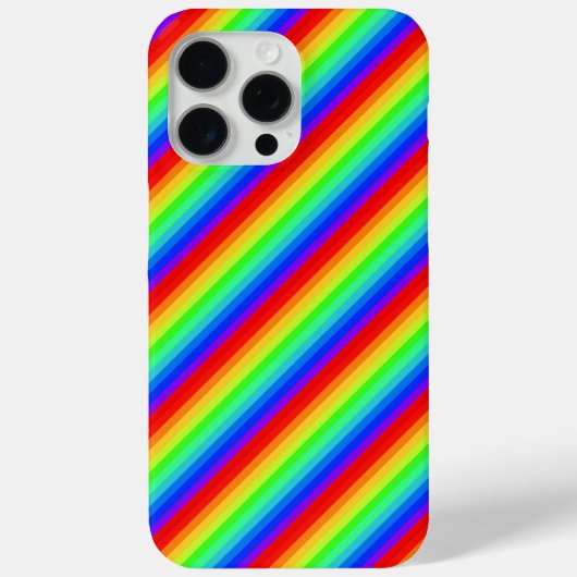 Regenboogstrips Case-Mate iPhone Case (Achterkant)