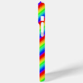 Regenboogstrips Case-Mate iPhone Case (Achterkant / Links)
