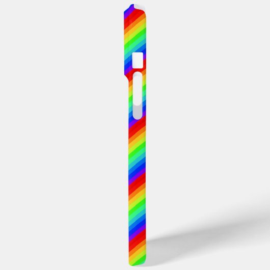 Regenboogstrips Case-Mate iPhone Case (Achterkant / Links)