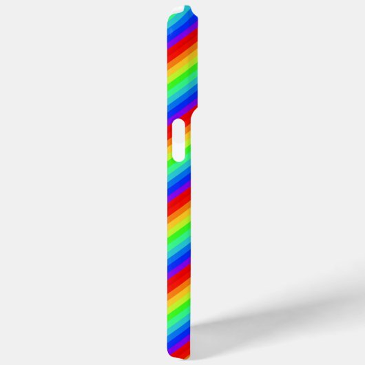 Regenboogstrips Case-Mate iPhone Case (Achterkant / Rechts)