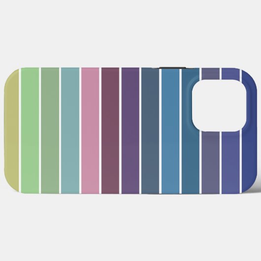 Regenboogstrips Case-Mate iPhone Case (Achterkant (horizontaal))