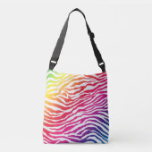 Regenboogstrips Crossbody Tas (Voorkant)
