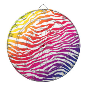 Regenboogstrips Dartbord