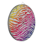 Regenboogstrips Dartbord (Voorkant Links)