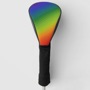 Regenboogstrips Golfheadcover