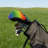 Regenboogstrips Golfheadcover (Insitu)