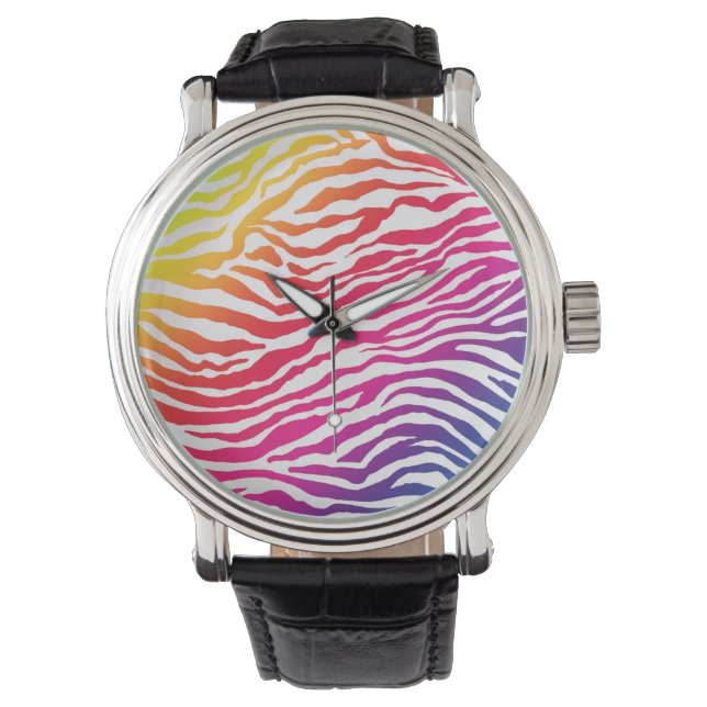 Regenboogstrips Horloge (Voorkant)