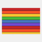 Regenboogstrips Inpakpapier Vel (Voorkant)