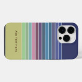 Regenboogstrips iPhone Hoesje (Achterkant horizontaal)
