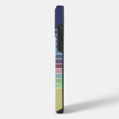 Regenboogstrips iPhone Hoesje (Linkerkant)