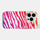 Regenboogstrips iPhone Hoesje (Achterkant horizontaal)