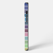 Regenboogstrips iPhone Hoesje (Linkerkant)