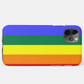 Regenboogstrips iPhone / iPad case (Achterkant (horizontaal))