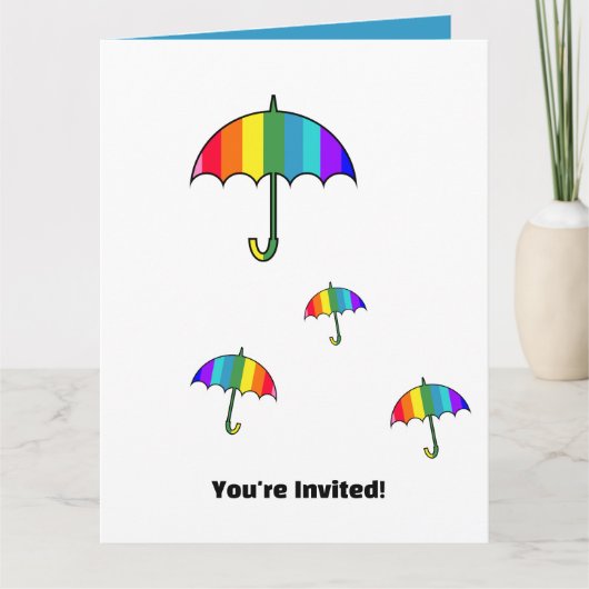 Regenboogstrips Kaart (Voorkant)