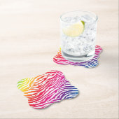 Regenboogstrips Kartonnen Onderzetters (Insitu)