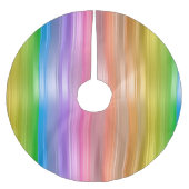 Regenboogstrips Kerstboom Rok (Voorkant)