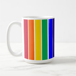 Regenboogstrips Koffiemok