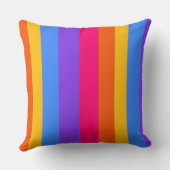 Regenboogstrips Kussen (Achterkant)
