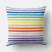  regenboogstrips kussen (Achterkant)