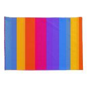 Regenboogstrips Kussensloop (Achterkant-Rechts)