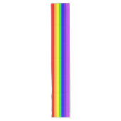Regenboogstrips, langlopend lange tafelloper (Voorkant)
