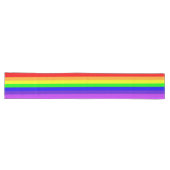 Regenboogstrips, langlopend lange tafelloper (Horizontaal)