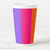 Regenboogstrips Latte Mok (Voorkant)