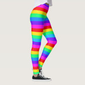 Regenboogstrips Leggings (Rechts)