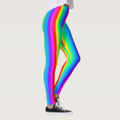 Regenboogstrips Leggings (Rechts)
