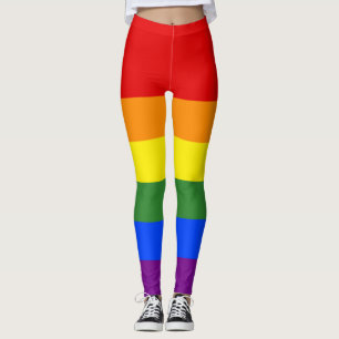 Regenboogstrips LGBT Pride Leggings
