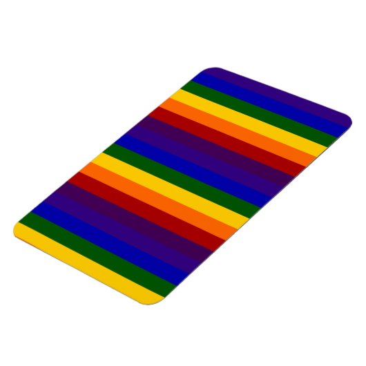 Regenboogstrips Magneet (Linkerzijde)