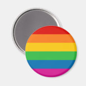 Regenboogstrips Magneet (Voorkant / Achterkant)