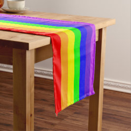 Regenboogstrips, middelbare tafelloper