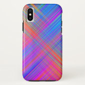 Regenboogstrips Modern Design iPhone / iPad case (Achterkant)