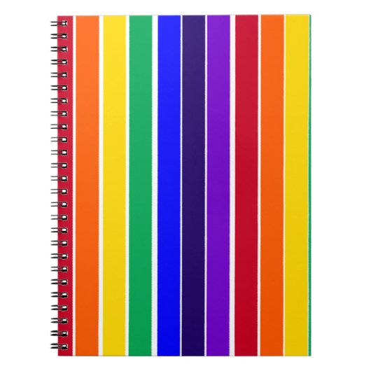 Regenboogstrips Notitieboek (Voorkant)