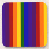 Regenboogstrips Onderzetter (Voorkant)