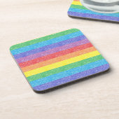 Regenboogstrips Onderzetters (Linkerzijde)