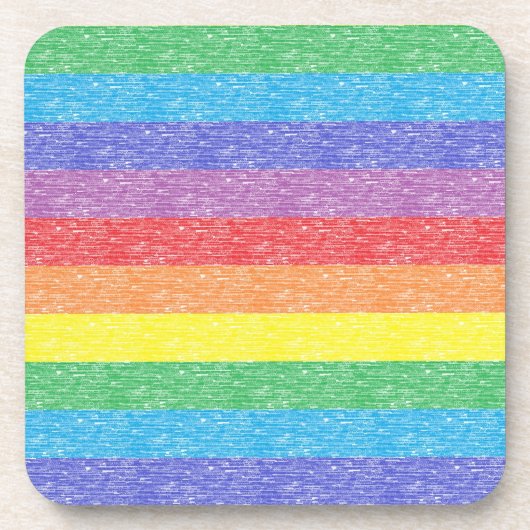 Regenboogstrips Onderzetters (Voorkant)
