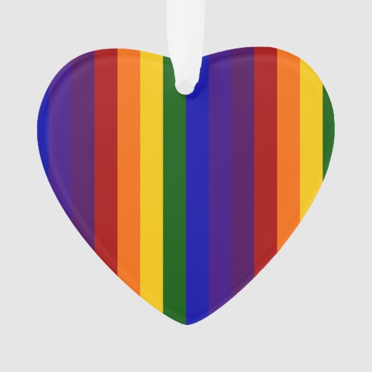 Regenboogstrips Ornament (voorkant)