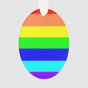 Regenboogstrips Ornament