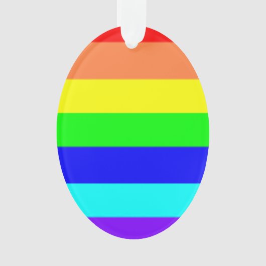 Regenboogstrips Ornament (voorkant)