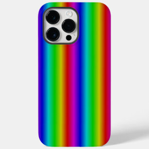 Regenboogstrips - Patroon Case-Mate iPhone 14 Pro Max Hoesje