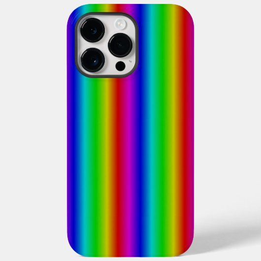 Regenboogstrips - Patroon Case-Mate iPhone Case (Achterkant)