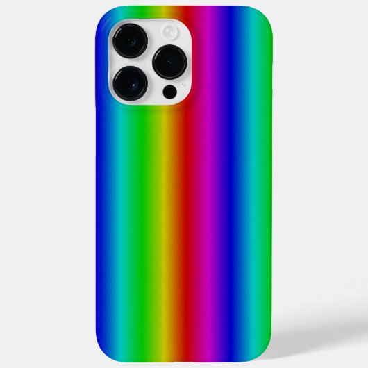 Regenboogstrips - Patroon Case-Mate iPhone Case (Achterkant)
