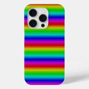 Regenboogstrips - Patroon iPhone 15 Pro Case