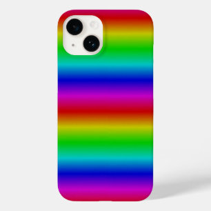 Regenboogstrips - Patroon Case-Mate iPhone 14 Hoesje