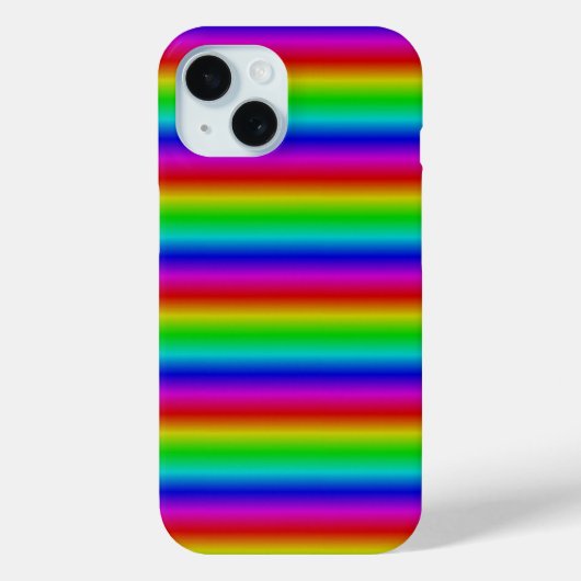 Regenboogstrips - Patroon Case-Mate iPhone Case (Achterkant)