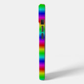Regenboogstrips - Patroon Case-Mate iPhone Case (Achterkant / Links)